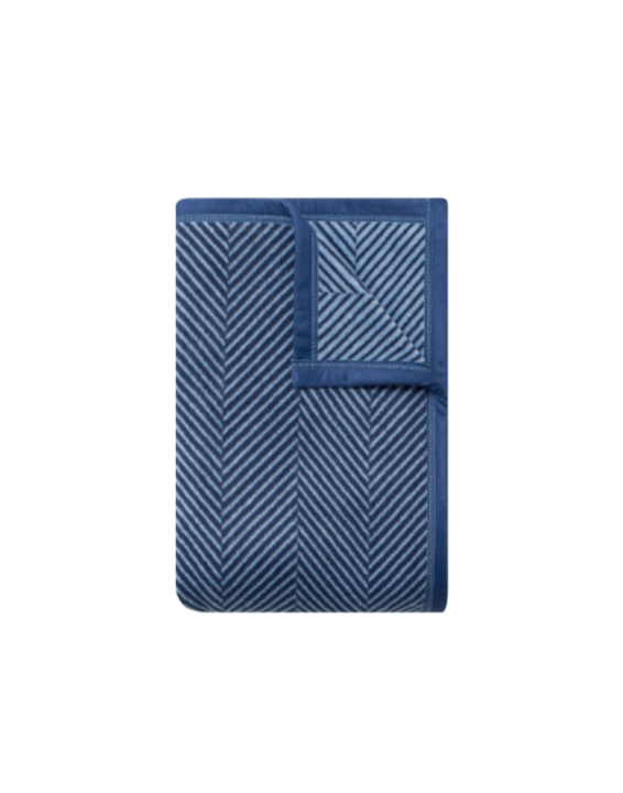 Branded Herringbone Blanket and Mug Set