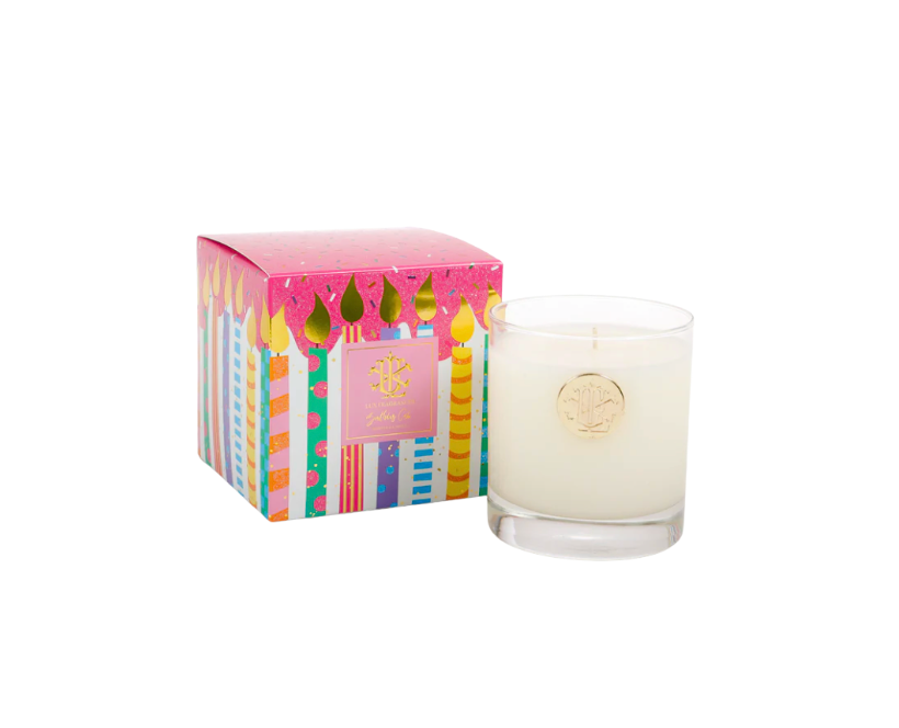 Birthday Cake Scent Designer Box Candle