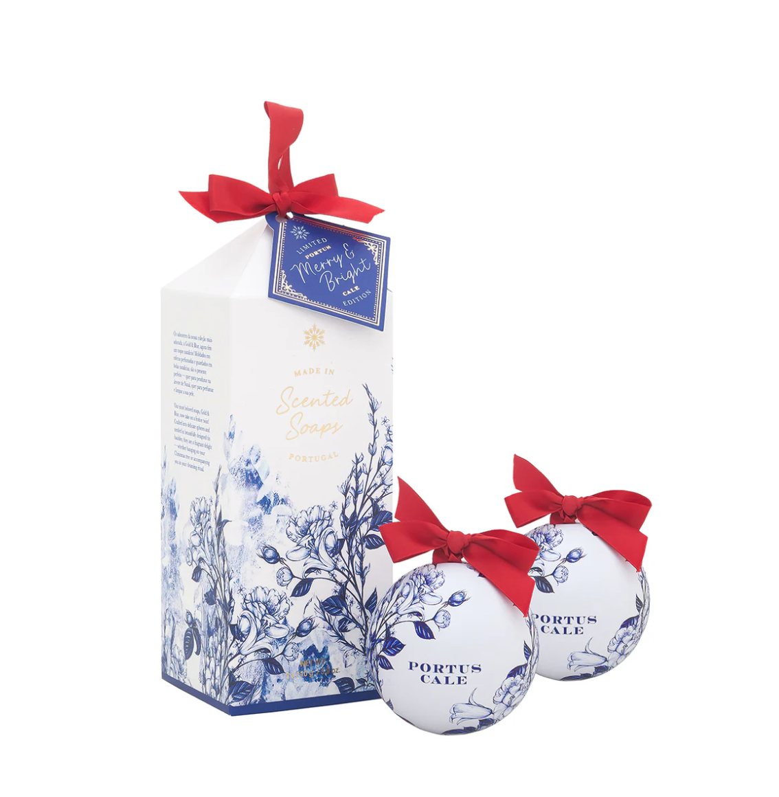 Portus Cale Holiday Baubles Soap Set