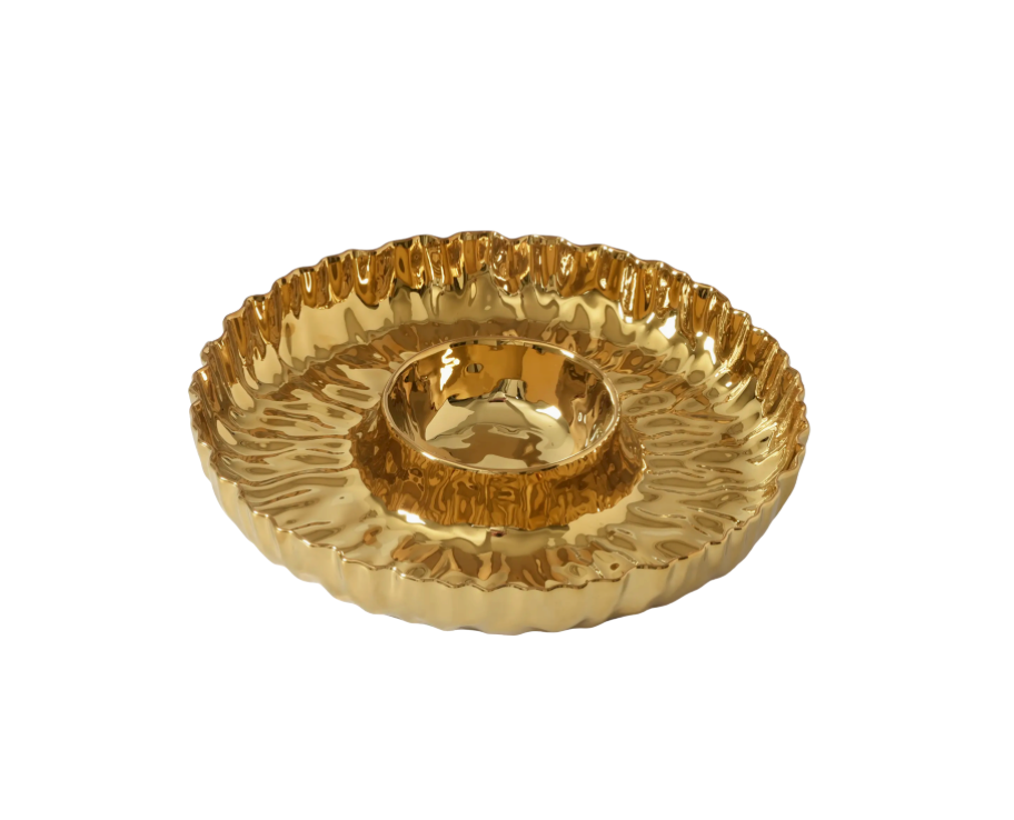 Golden Chip & Dip Platter