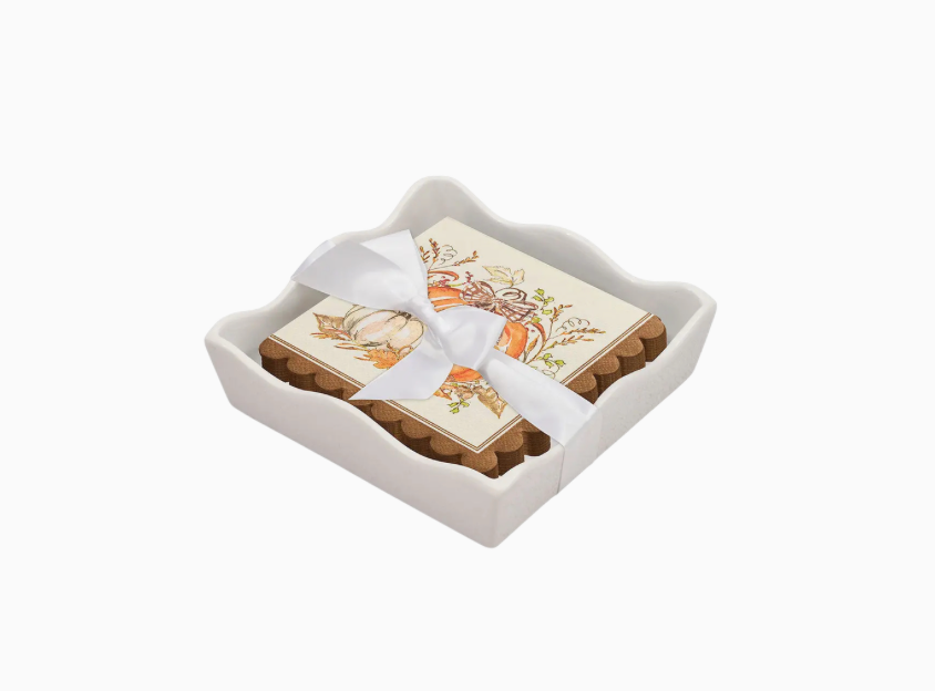Harvest Table Candle & Napkin Set
