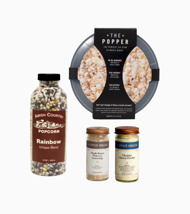 The Cozy Movie Night Popcorn Set