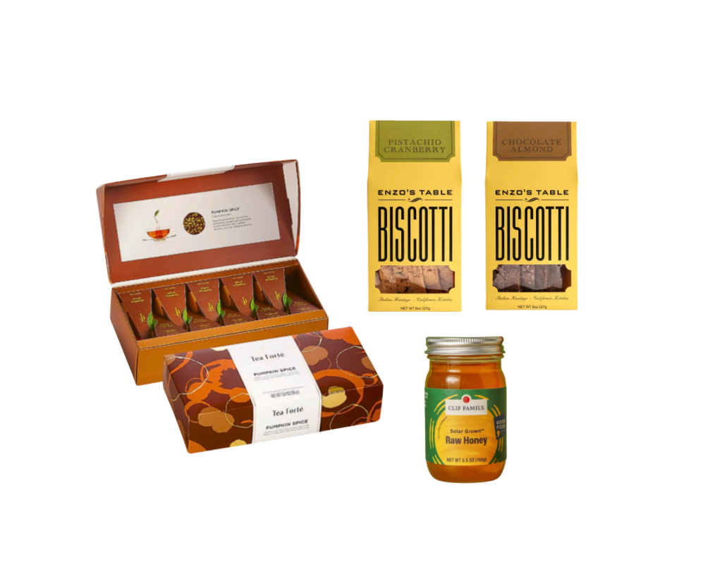 The Autumn Tea & Biscotti Gift Set