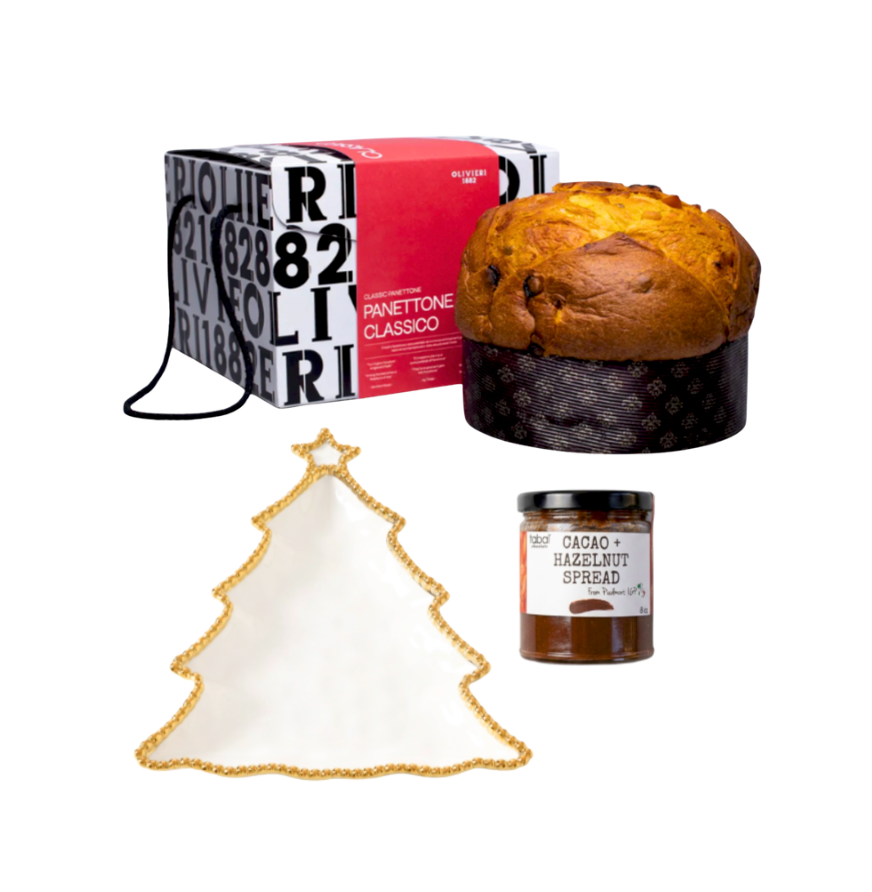 The Panettone Holiday Serving Set
