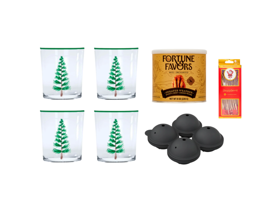 The Deluxe Evergreen Cocktail Set