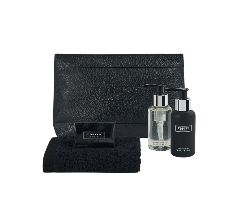 Black Edition Portus Cale Travel Kit