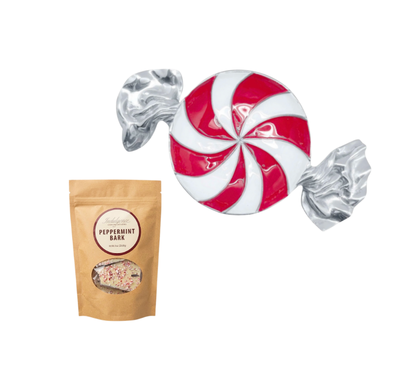 Peppermint Treat Dish Set