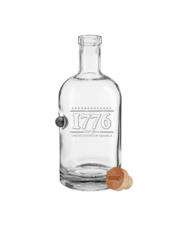 Benshot 1776 Musket Decanter & Rocks Glasses Set