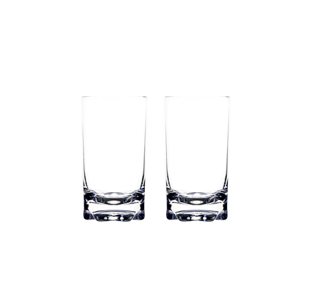 Bali Unbreakable Hi-Ball Glass - 14 oz - Set of Two