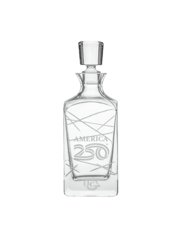 America250 Longitude Whiskey Decanter
