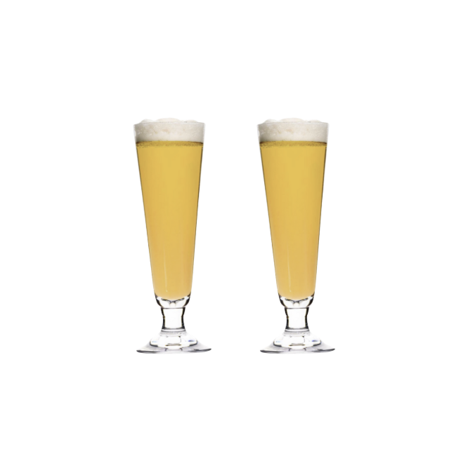 Calypso Unbreakable Pilsner Glass - 14 oz - Set of Two