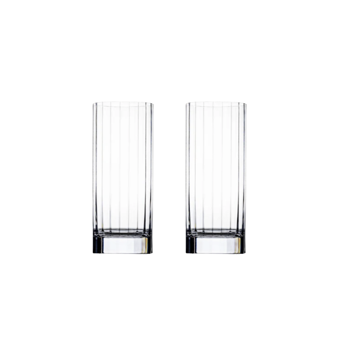 Whisper Unbreakable Cooler Glass - 15 oz - Set of Two