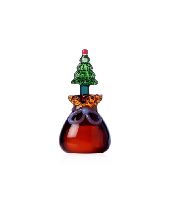 Ichendorf Glass Placeholder Christmas Tree Amber Sack