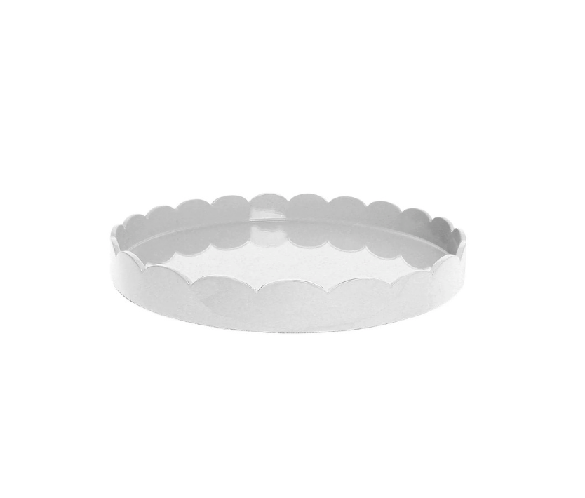 Addison Ross Round Medium Lacquered Scallop Trays