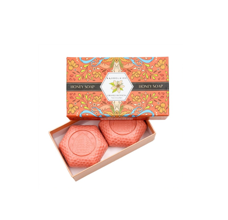 Baudelaire Honey Soap Two Bar Gift Sets