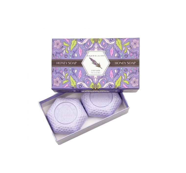 Baudelaire Honey Soap Two Bar Gift Sets