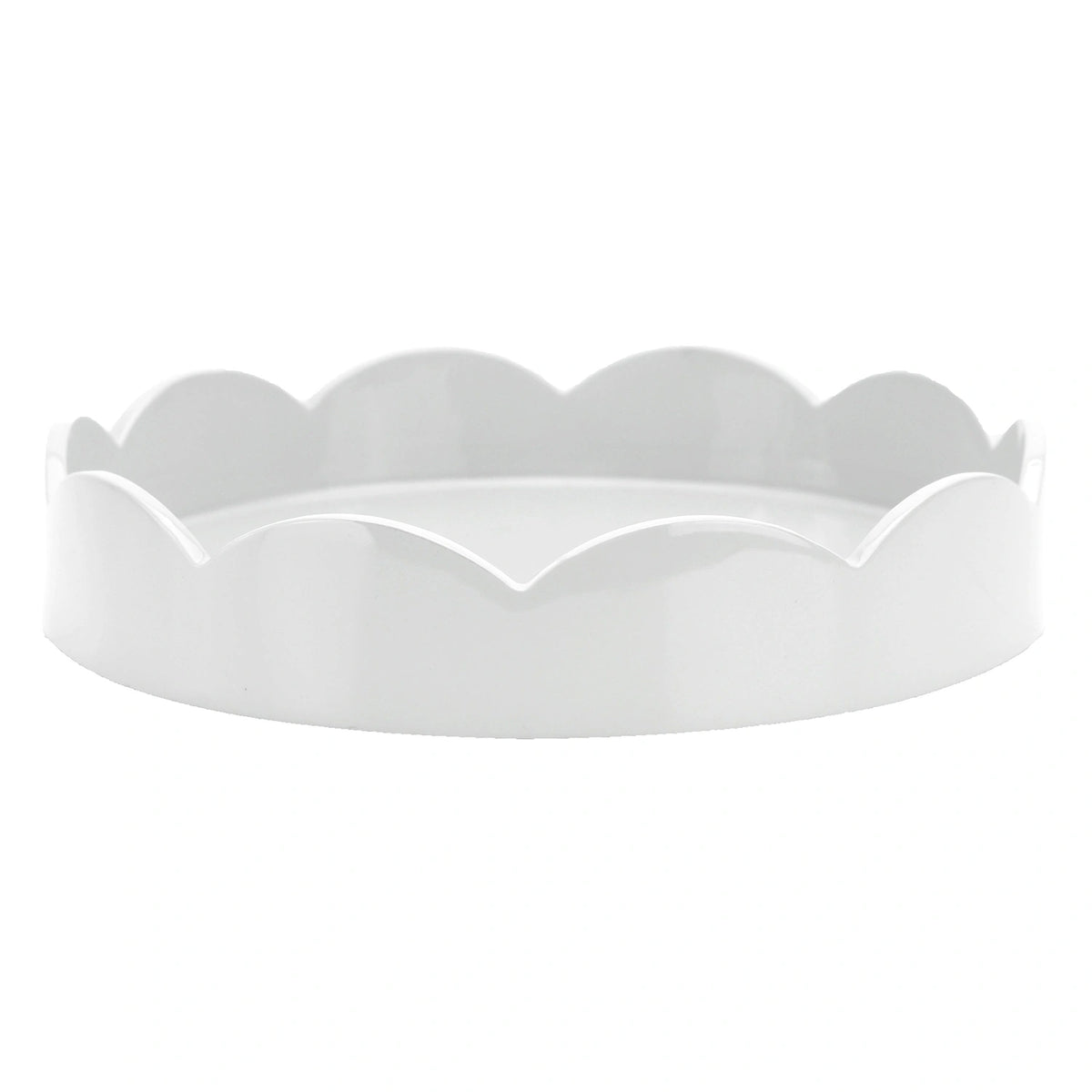 Addison Ross Round Small Lacquered Scallop Trays