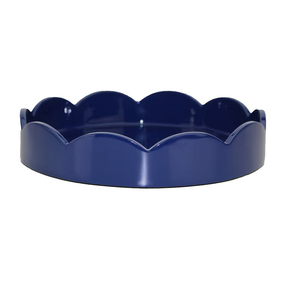 Addison Ross Round Small Lacquered Scallop Trays