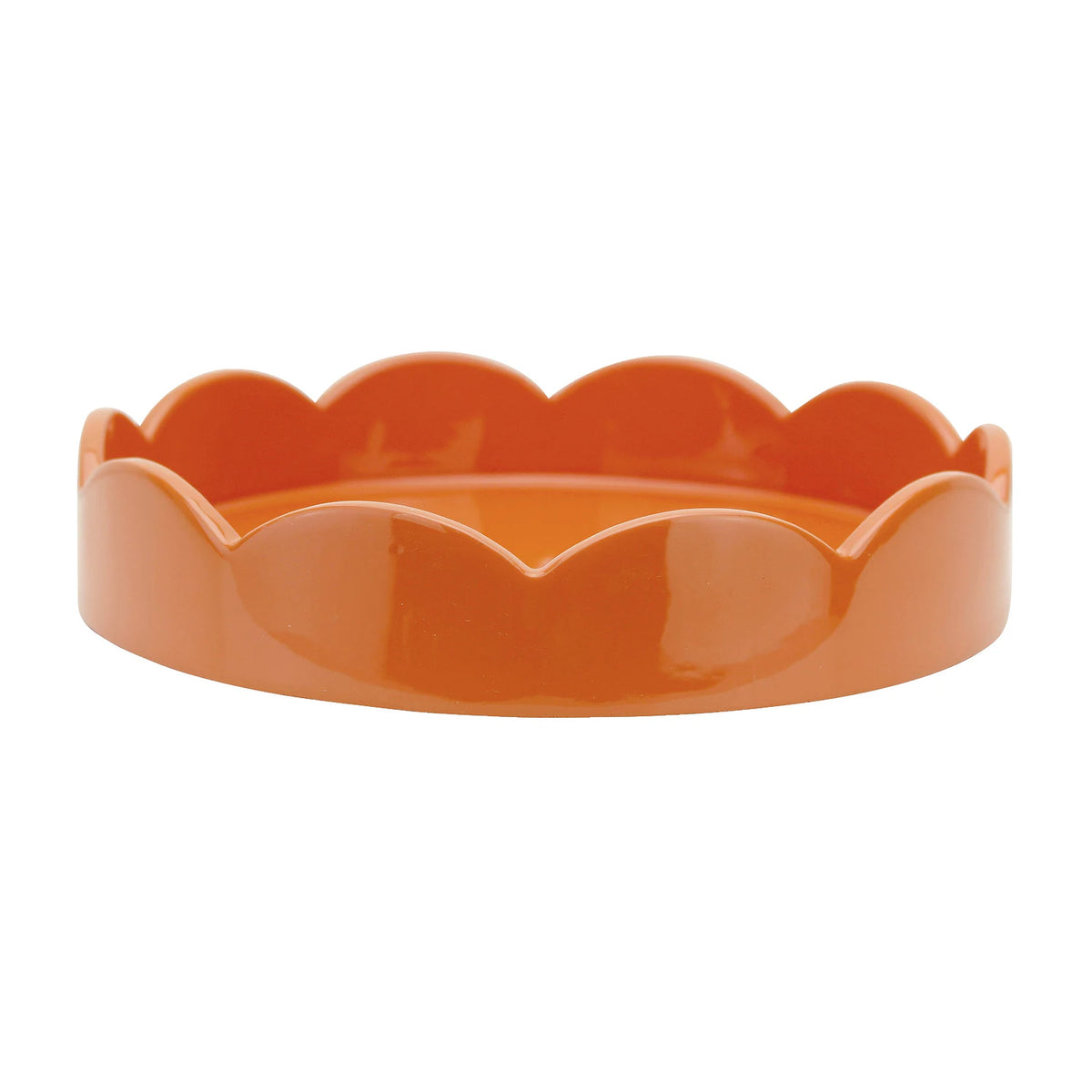 Addison Ross Round Small Lacquered Scallop Trays