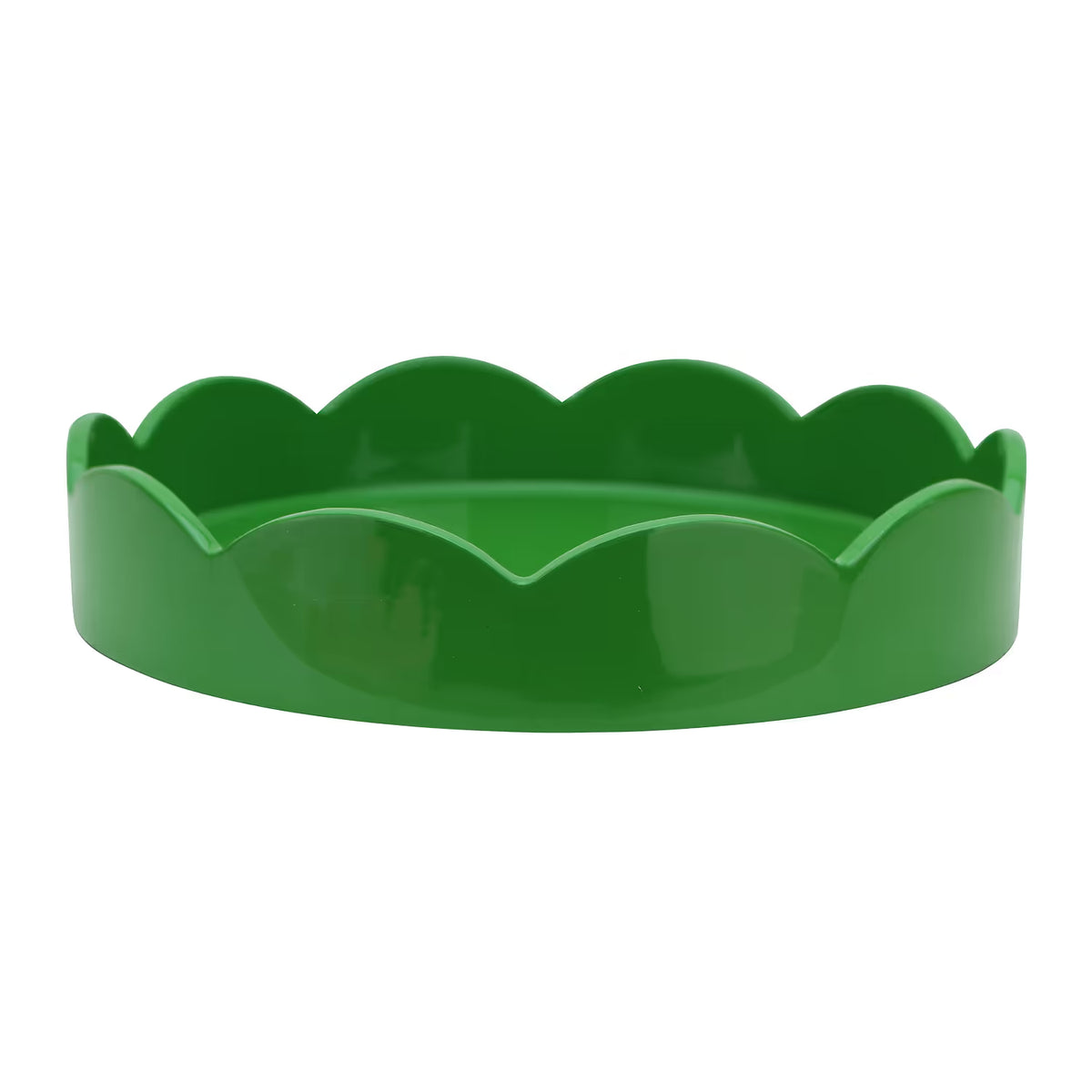 Addison Ross Round Small Lacquered Scallop Trays