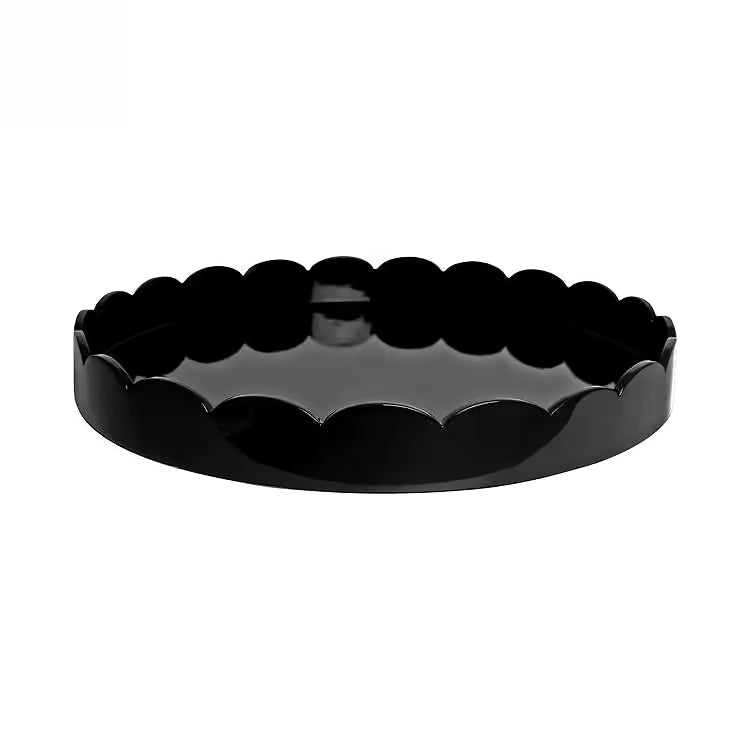 Addison Ross Round Medium Lacquered Scallop Trays