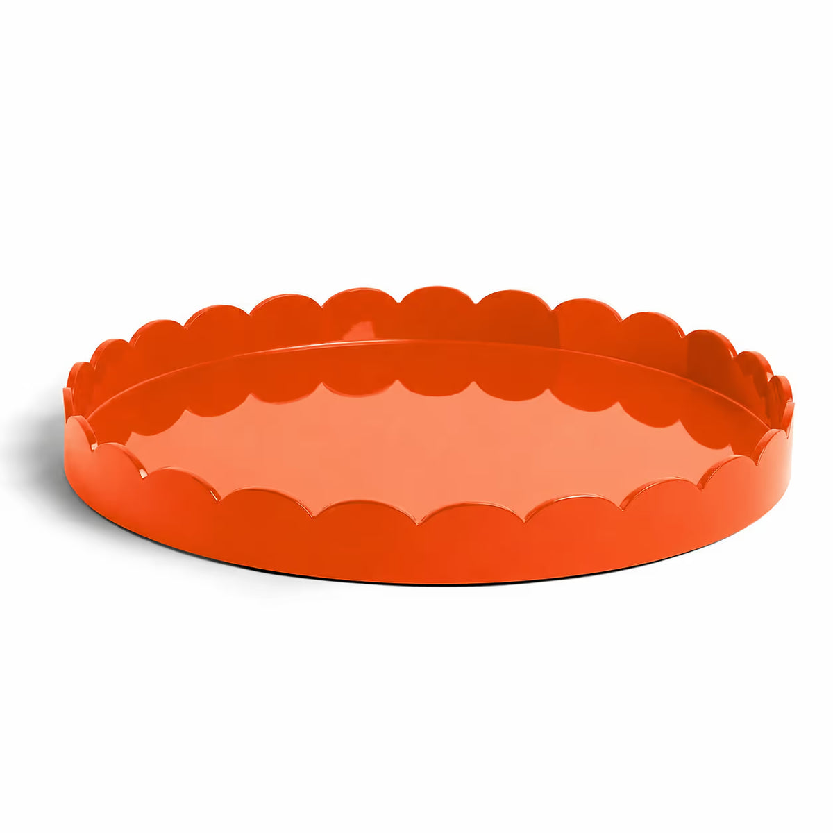 Addison Ross Round Large Lacquered Scallop Trays