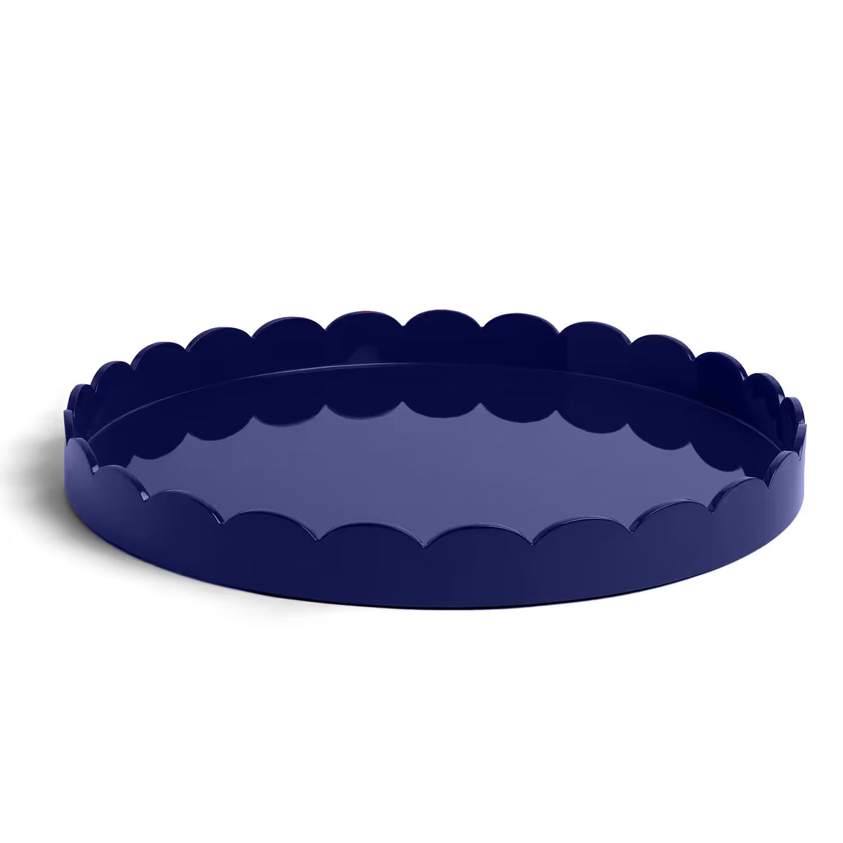Addison Ross Round Large Lacquered Scallop Trays