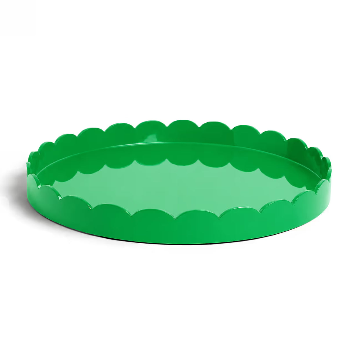Addison Ross Round Large Lacquered Scallop Trays