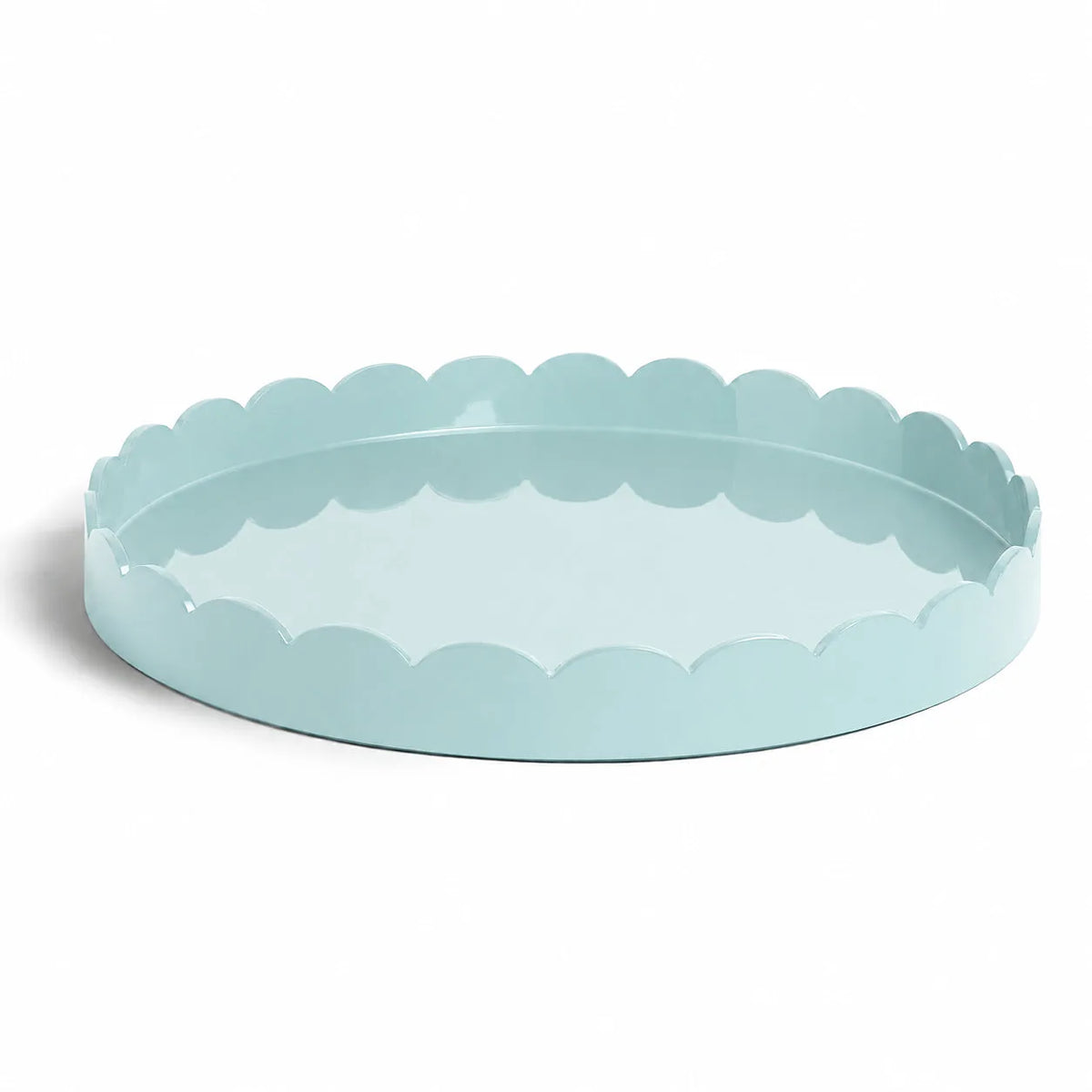 Addison Ross Round Large Lacquered Scallop Trays
