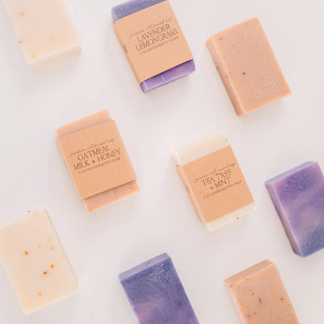 5 oz Handmade Bar Soap - Pack of 3