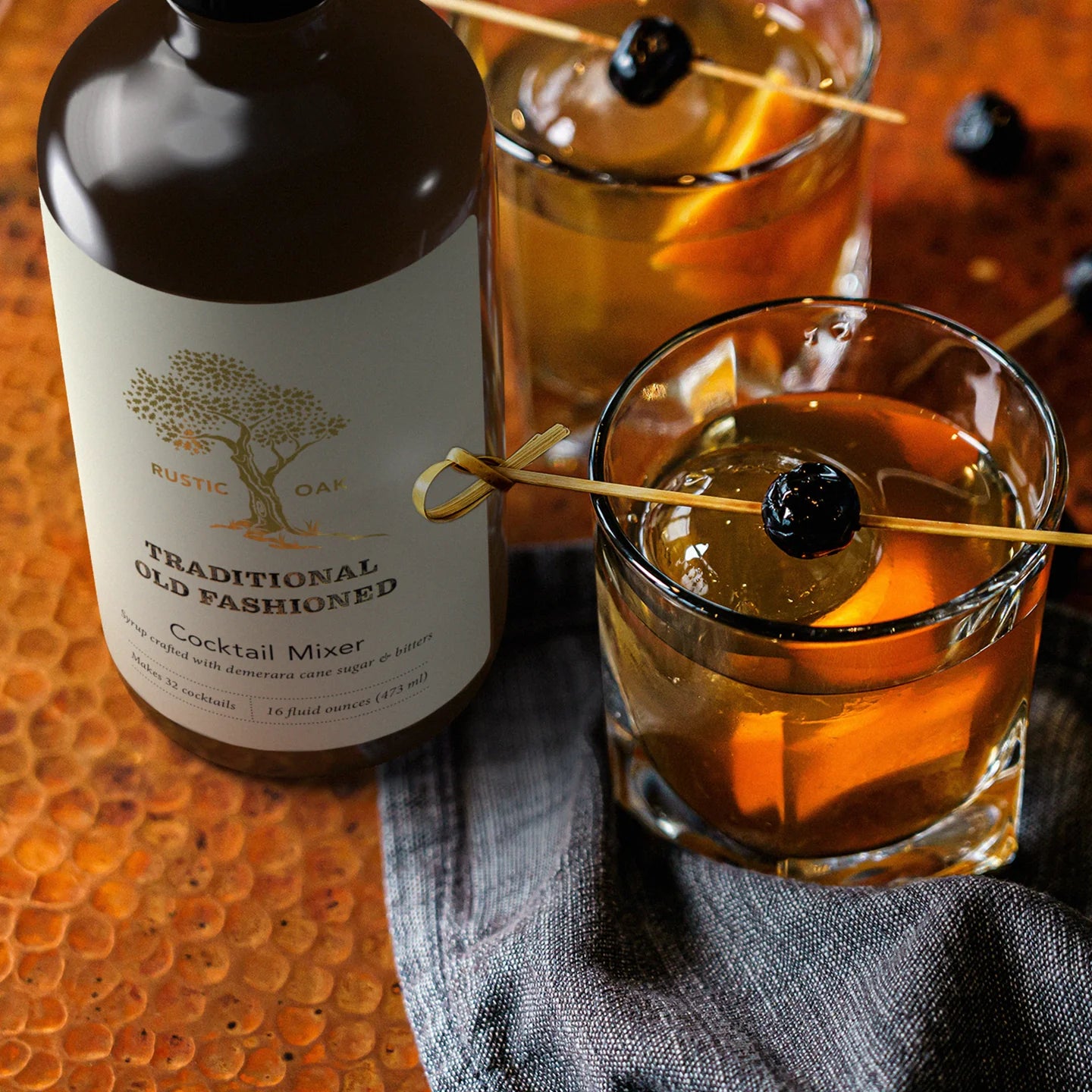 The Executive Bourbon Old Fashioned Set