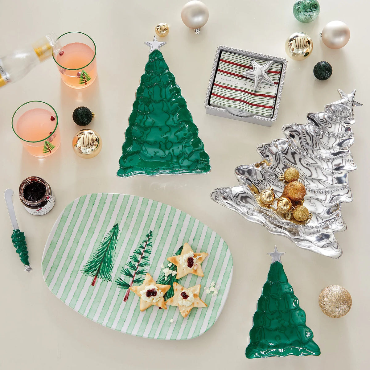 Mariposa Christmas Tree Platter