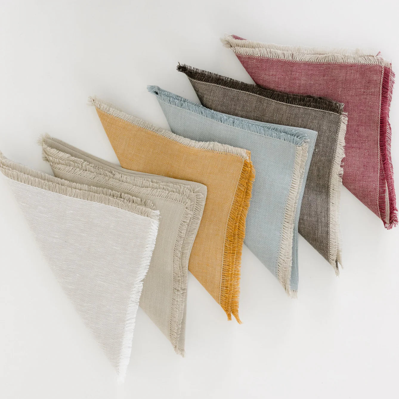 Cortona Linen Napkins - Thumbnail 3