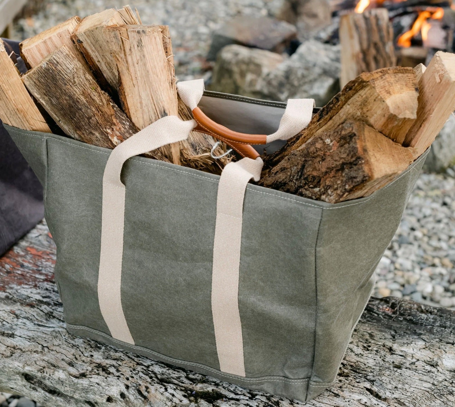 Large Wood Bag - Thumbnail 5