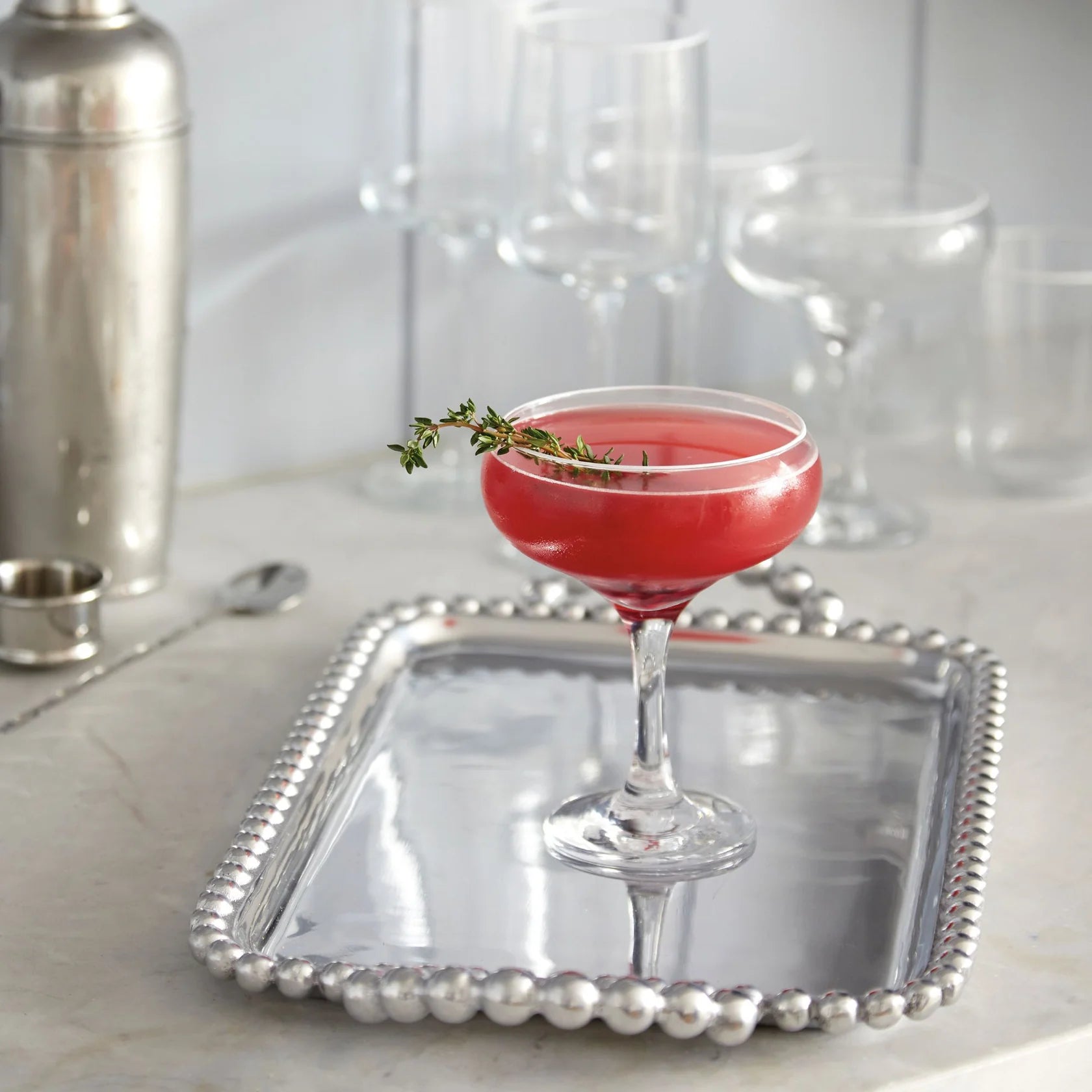 Fine Line With White Rim Coupe - Set of 4