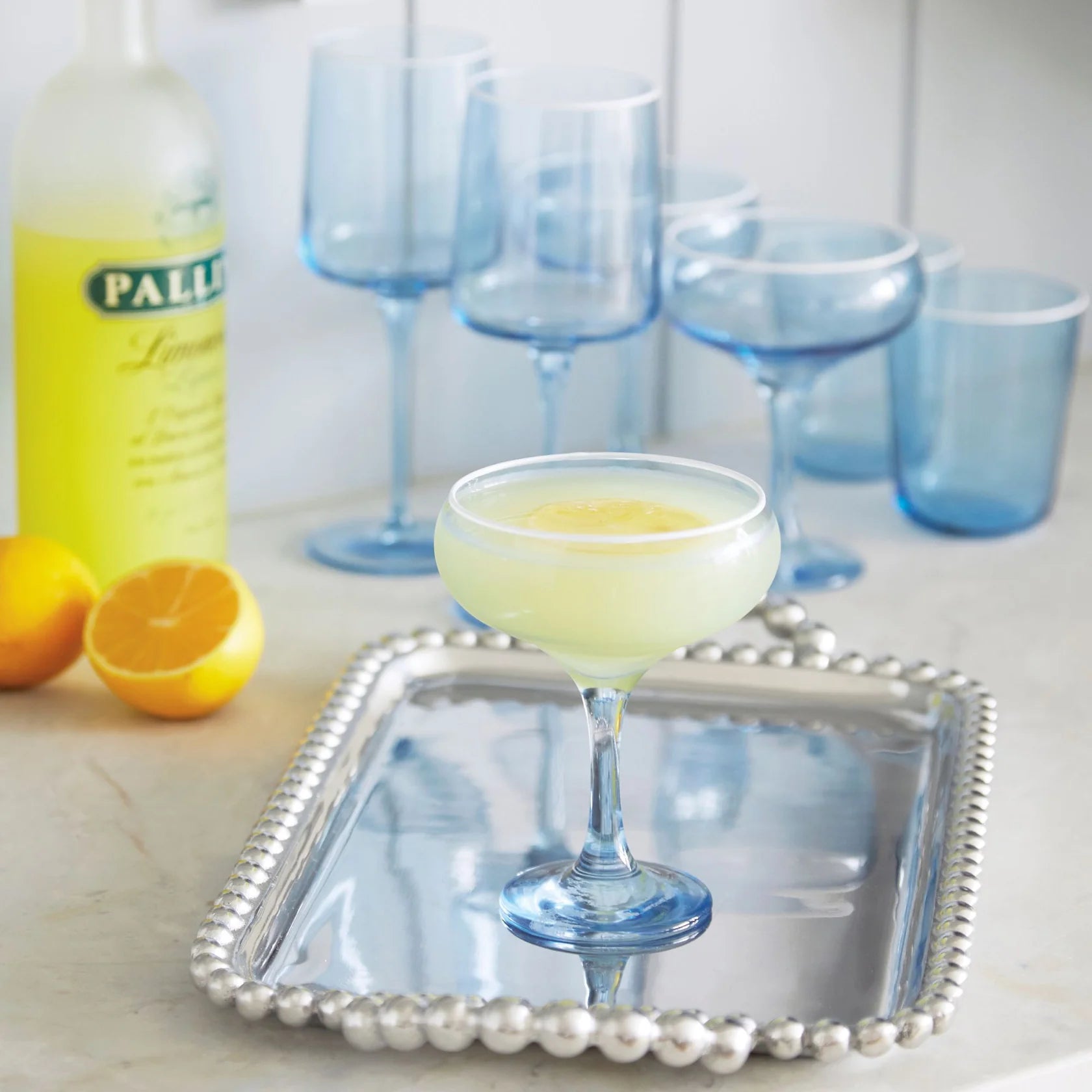 Fine Line With White Rim Coupe - Set of 4