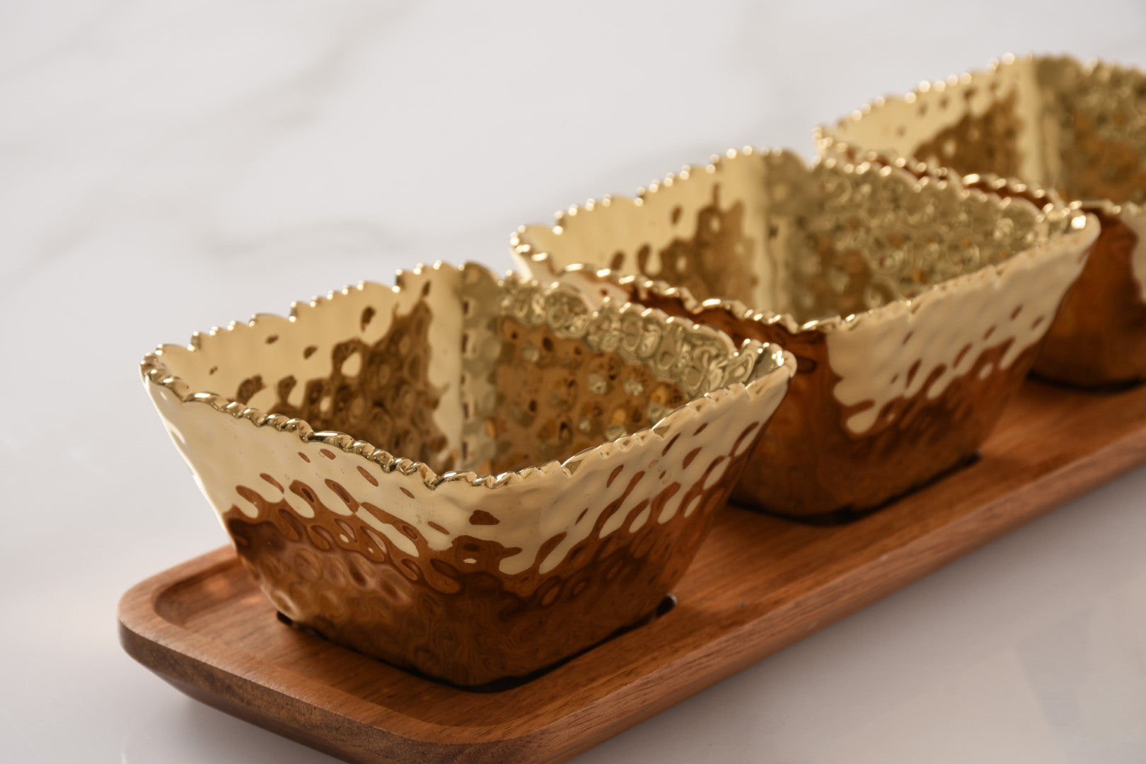 Entertaining Set – 4 Pcs. in Gold Millennium