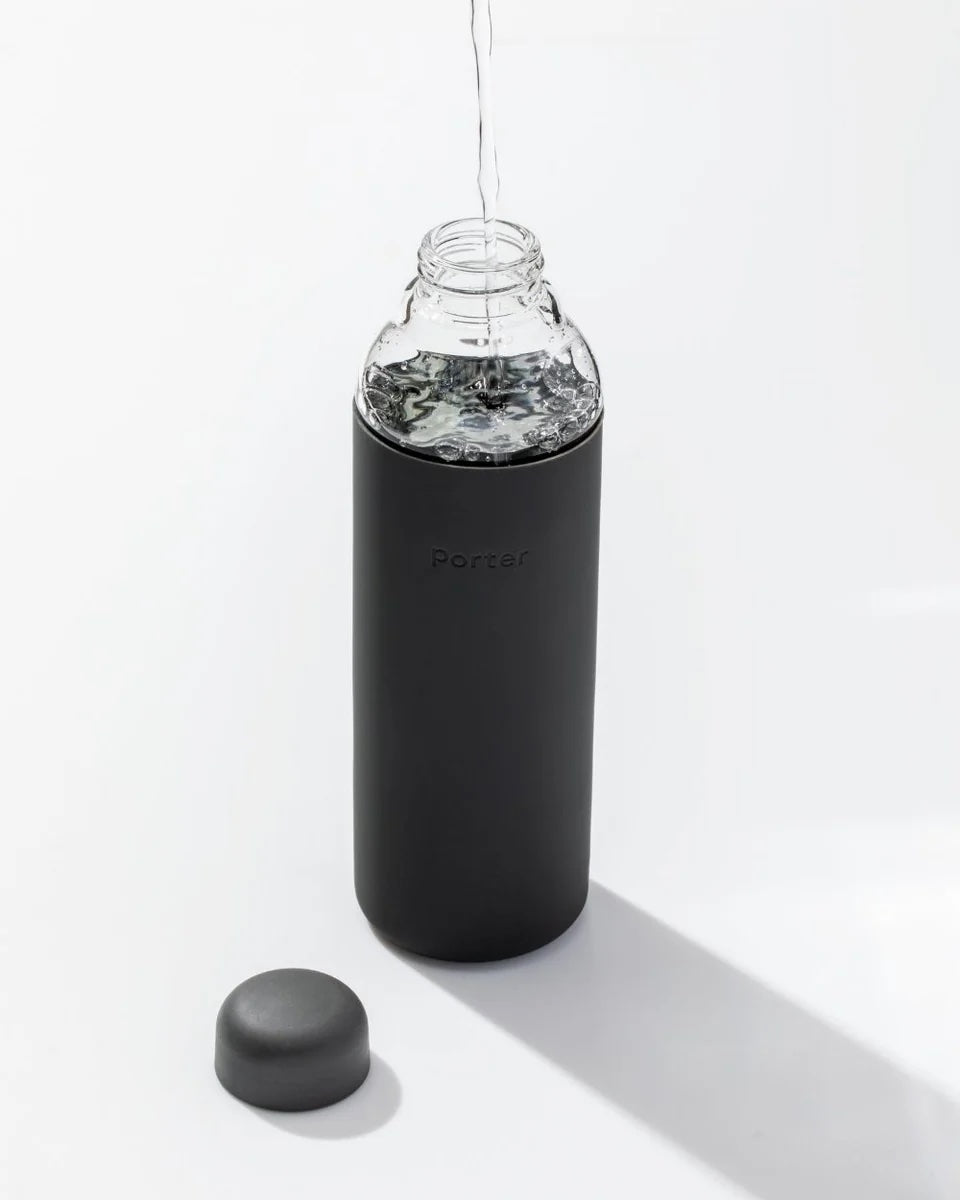 Glass Water Bottle