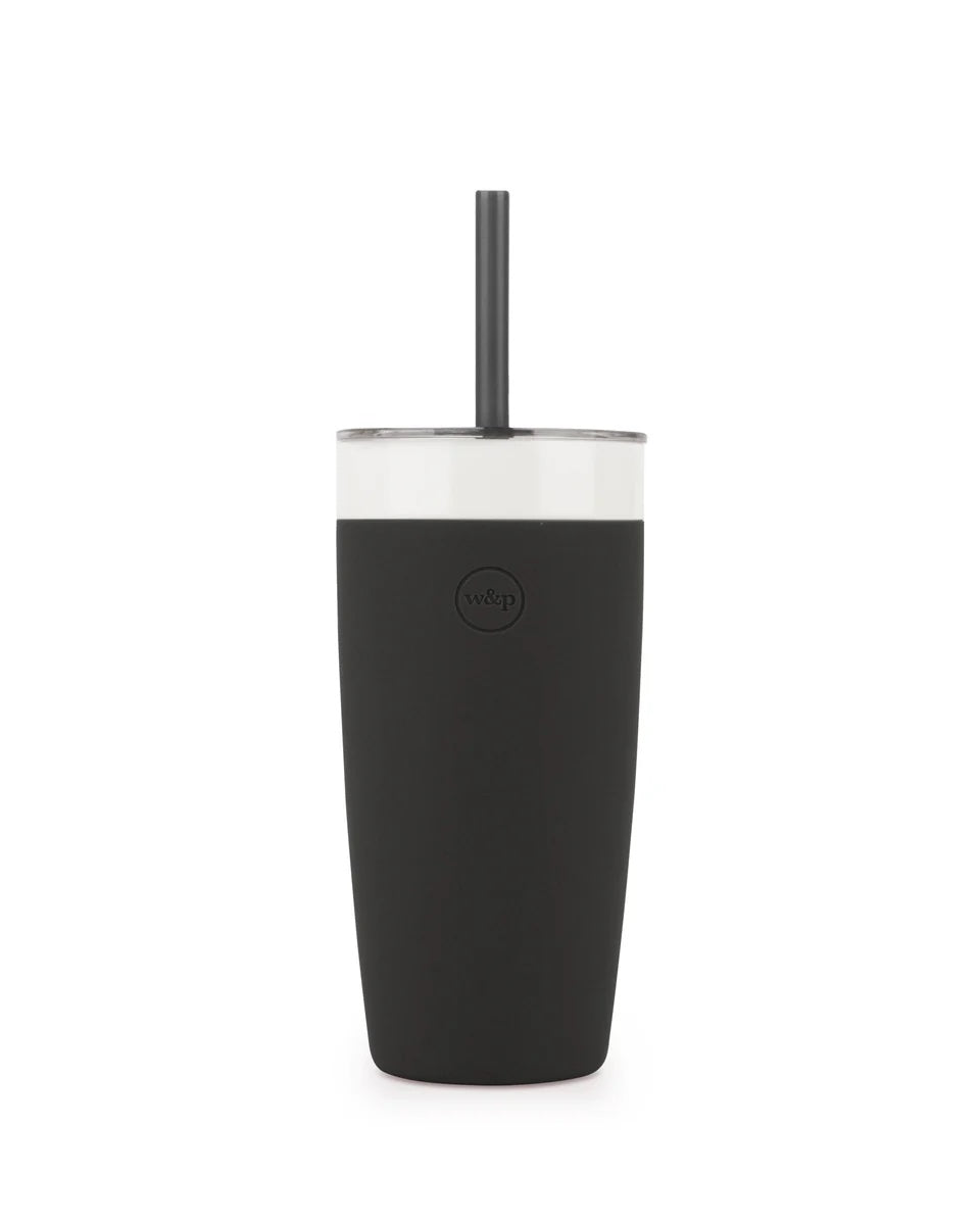 Insulated Tumbler With Straw Lid