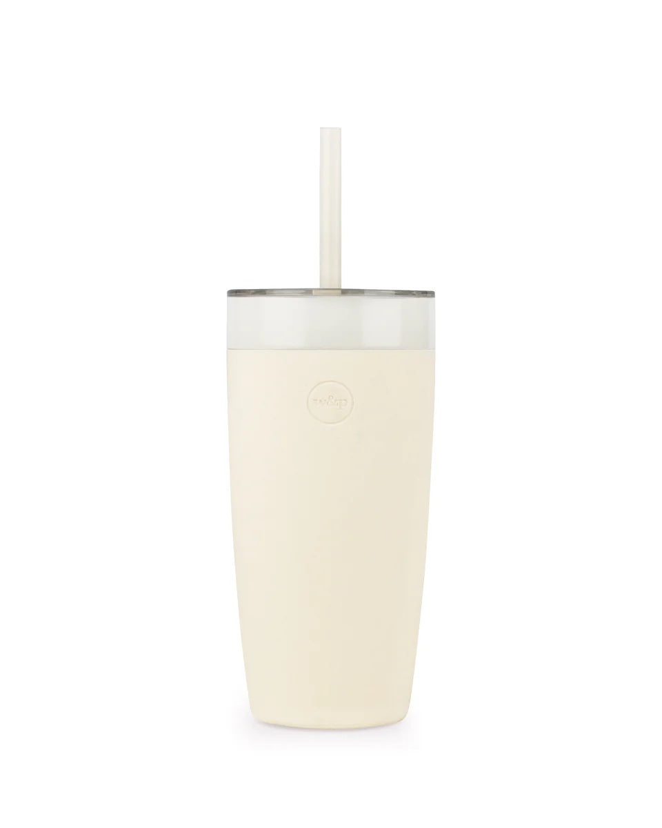 Insulated Tumbler With Straw Lid