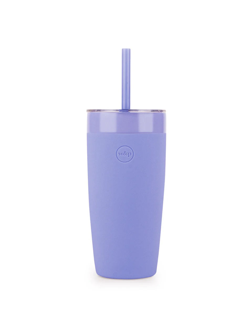 Insulated Tumbler With Straw Lid