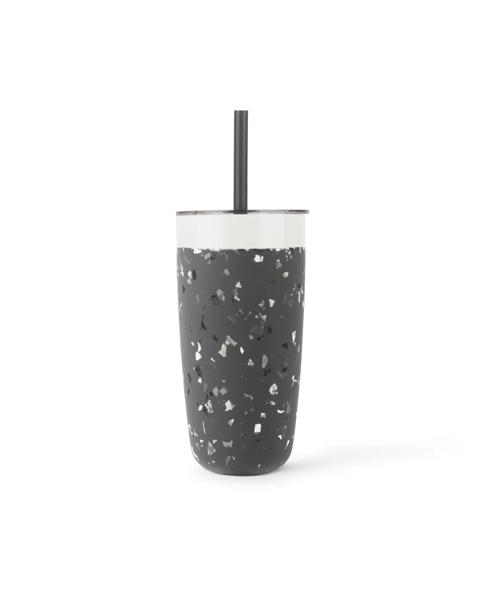 Insulated Tumbler With Straw Lid