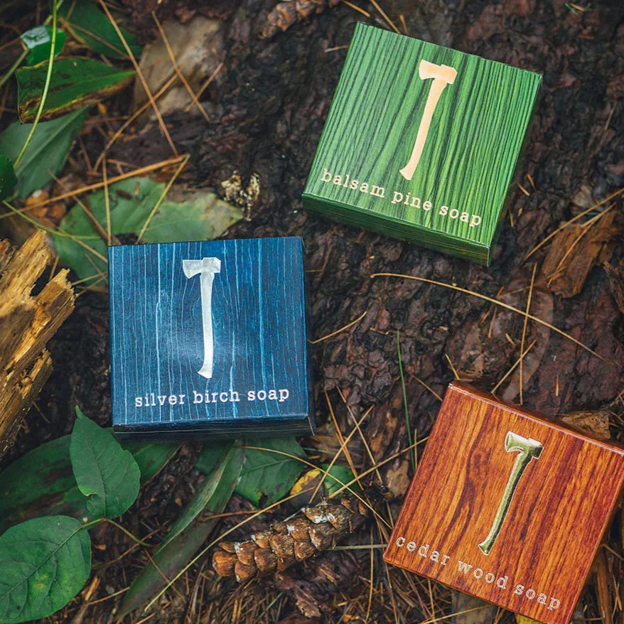 Winter Pine Soap Set