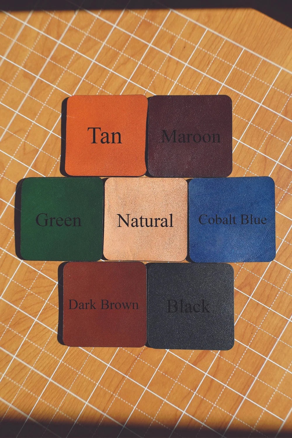 Lowball Glass Leather Wrapped Glass - Customizable