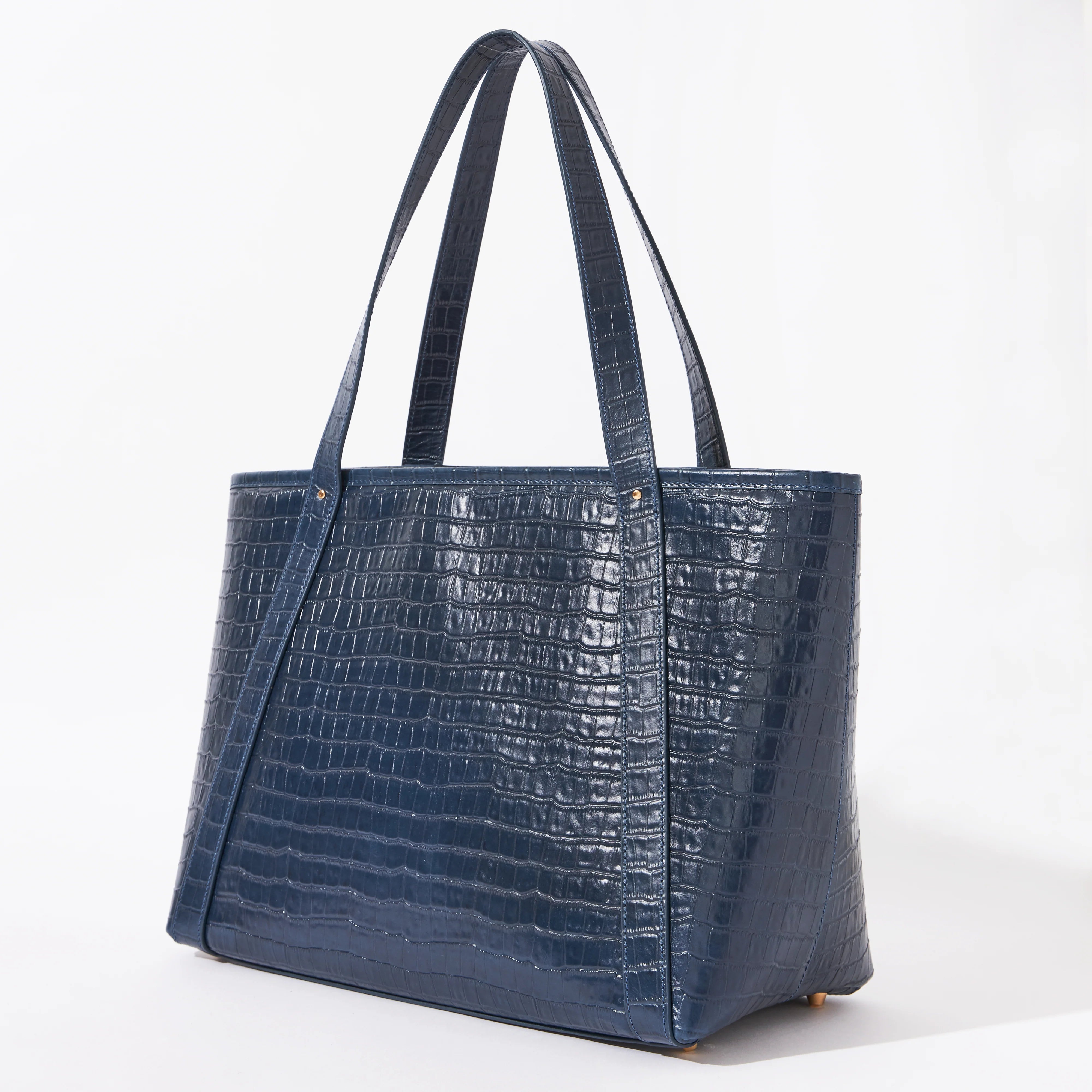 No 58 Zip Tote Croc Embossed