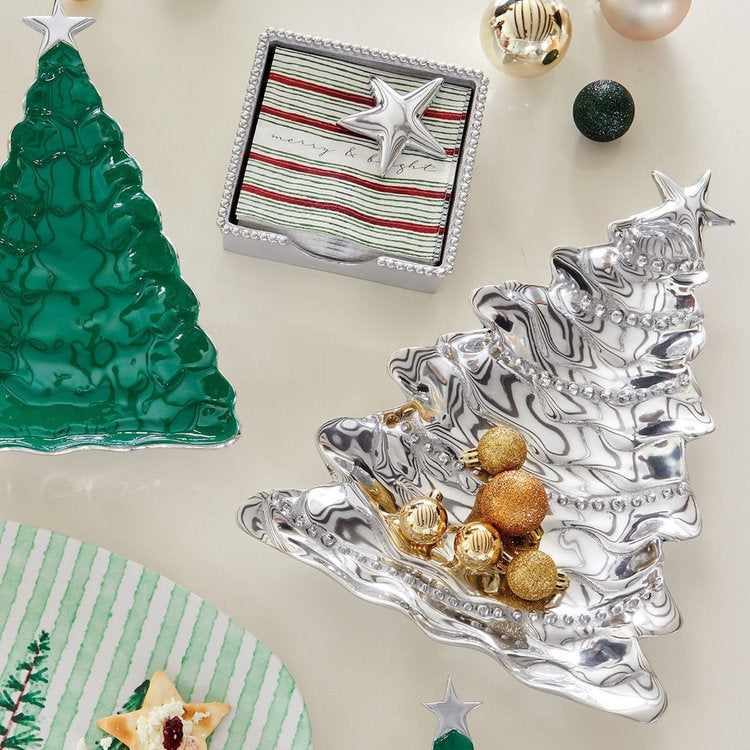 Mariposa Christmas Tree Platter