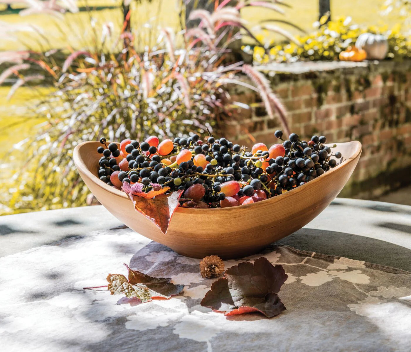 Medium Live Edge Wooden Bowl