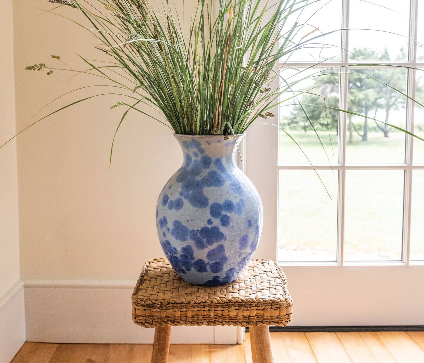 Simon Pearce Medium Curio Crystalline Vase