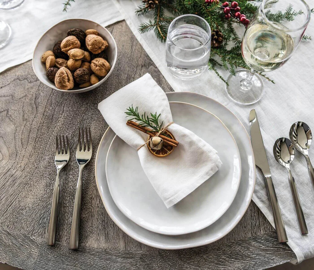 Simon Pearce Hemmed Linen Napkins - Set of Four