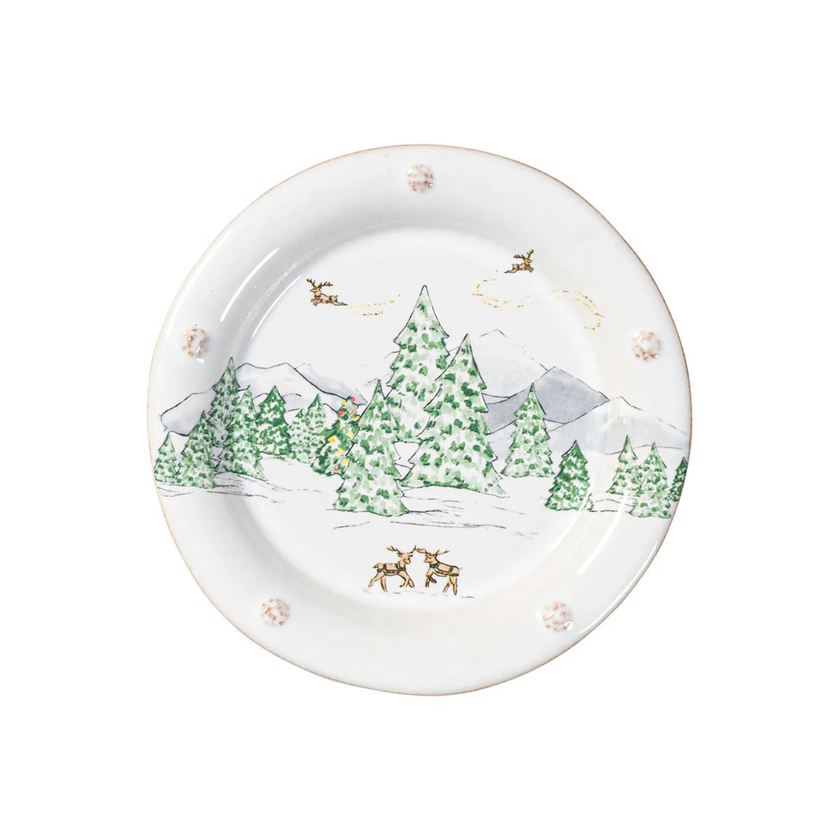 Berry & Thread North Pole Cocktail Plates - Set of 4
